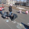 Конкурс рисунков на асфальте "Весенняя радуга"